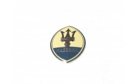 Maserati enamel emblem