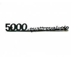 Inscription lamborghini 5000 quattrovalvole