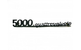 Lamborghini 5000 quattrovalvole lettering