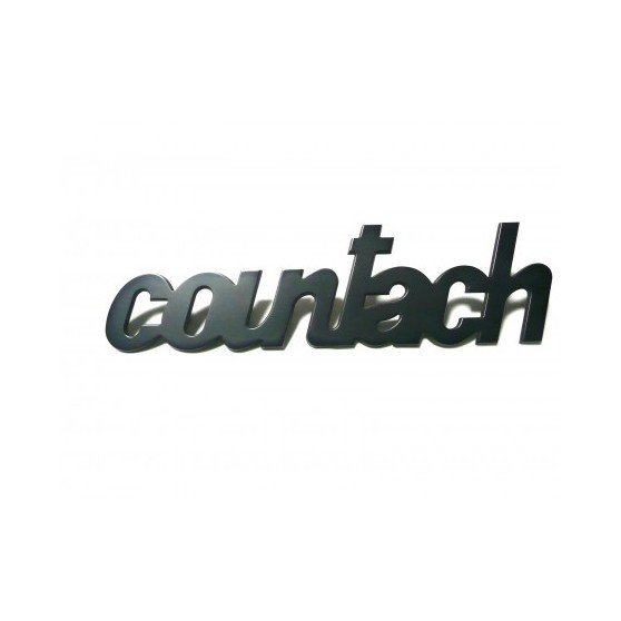 Countach lettering
