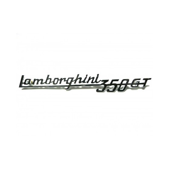 Lamborghini 350gt lettering