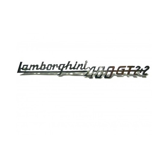 Scritta Lamborghini 400 GT