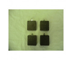 SERIE PASTIGLIE FRENO 250  275 DUNLOP