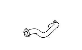 TUBO SCARICO ANTERIORE 308 QV